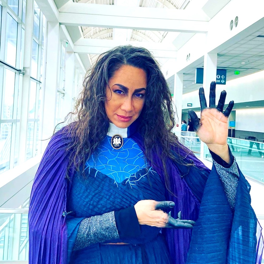Agatha Harkness Cosplay Dress. Wandavision costume. Marvel costume.